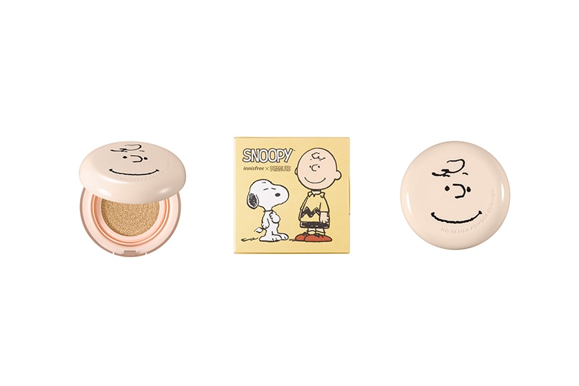 2022 innisfree x Peanuts no-sebum mineral powder Cushion