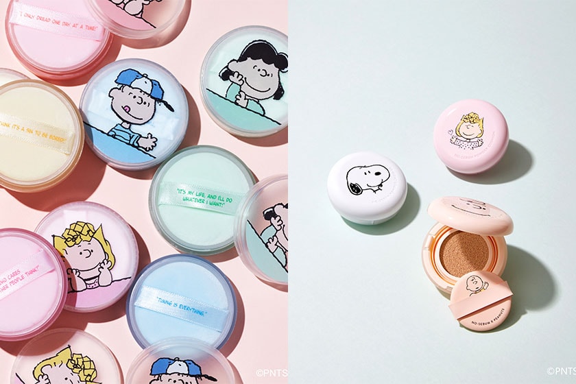 2022 innisfree x Peanuts no-sebum mineral powder Cushion