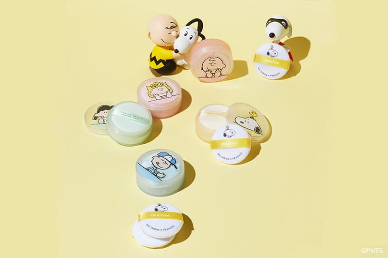 2022 innisfree x Peanuts no-sebum mineral powder Cushion