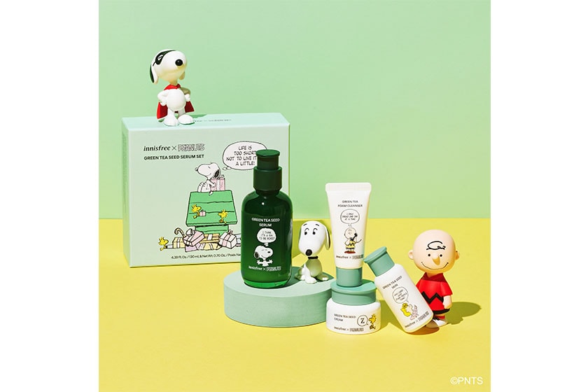 2022 innisfree x Peanuts no-sebum mineral powder Cushion