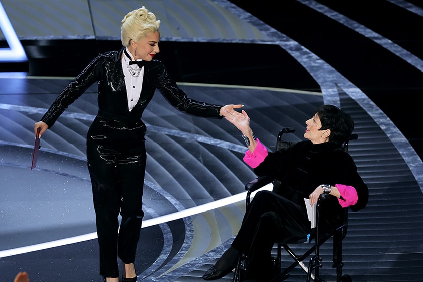 Michael Feinstein 2022 Oscars Ceremony Liza Minnelli wheelchair