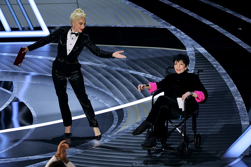 Michael Feinstein 2022 Oscars Ceremony Liza Minnelli wheelchair