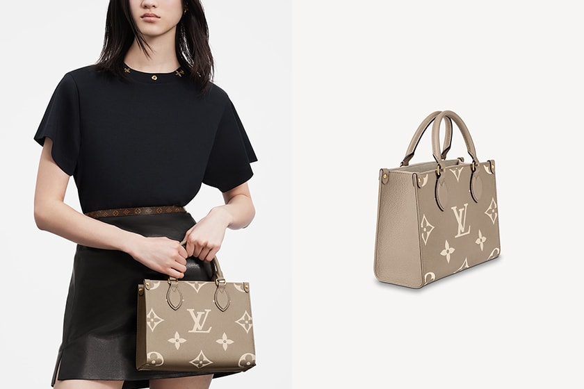 Louis Vuitton Onthego PM Office Outfit Monogram