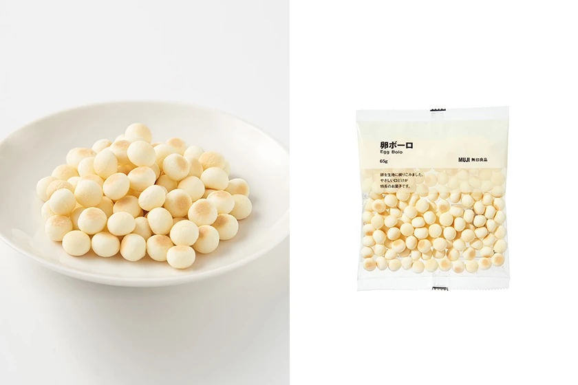 MUJI snacks 2022 Baumkuchen Cocoa Biscuit Egg Bolo