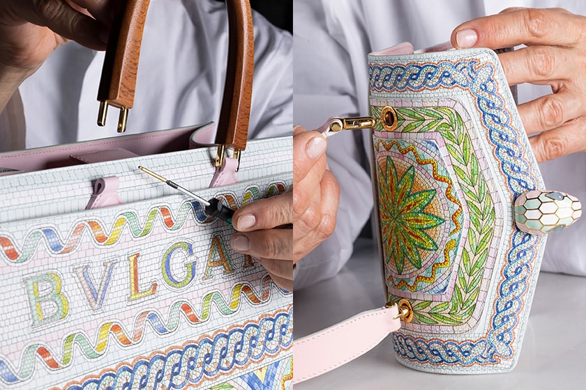 Casablanca x Bulgari Serpenti Forever Collaboration Handbags