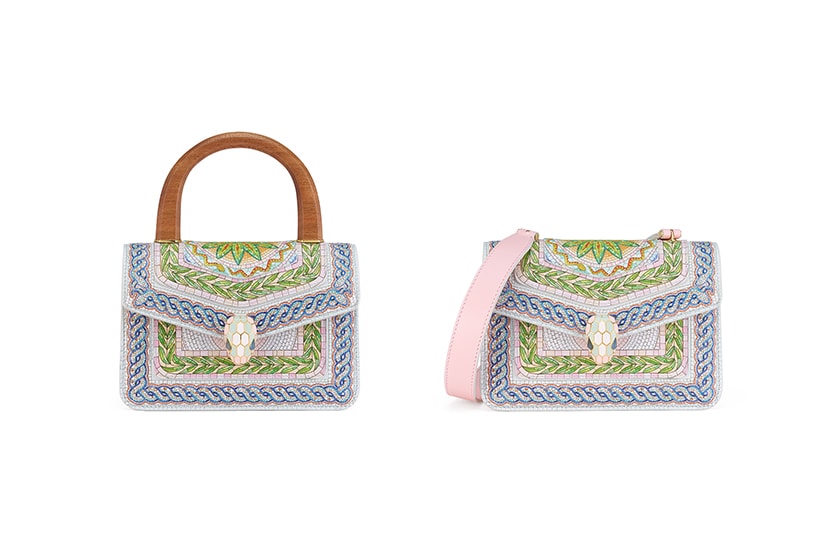 Casablanca x Bulgari Serpenti Forever Collaboration Handbags
