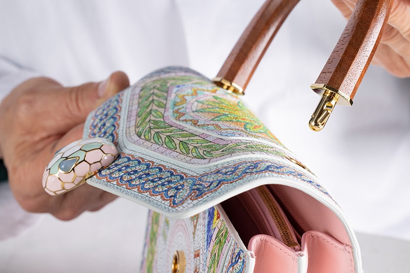 Casablanca x Bulgari Serpenti Forever Collaboration Handbags