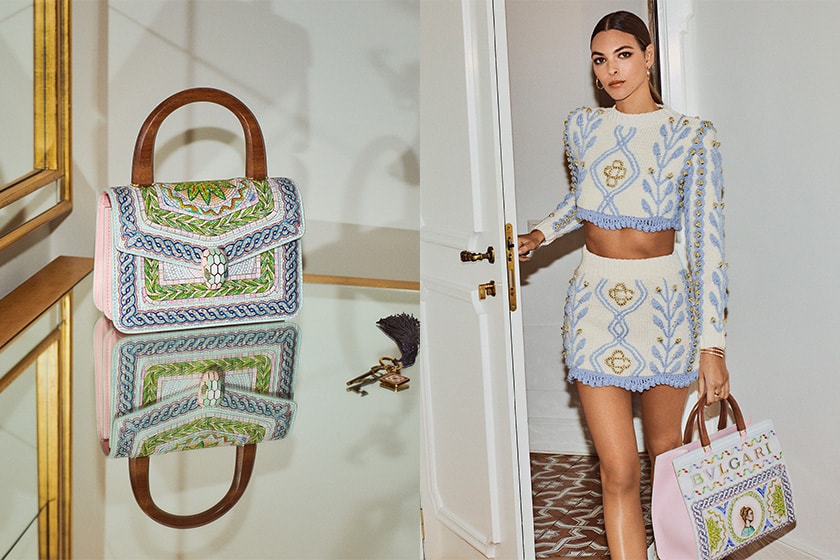 Casablanca x Bulgari Serpenti Forever Collaboration Handbags