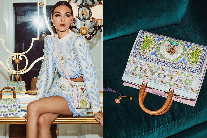 Casablanca x Bulgari Serpenti Forever Collaboration Handbags