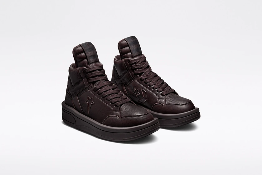 Converse x Rick Owens DRKSHDW TURBOWPN Collaboration