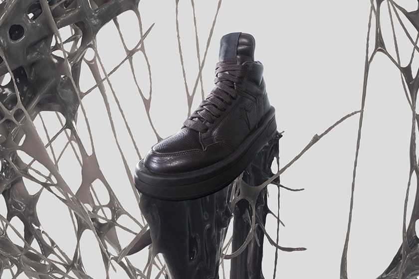 Converse x Rick Owens DRKSHDW TURBOWPN Collaboration