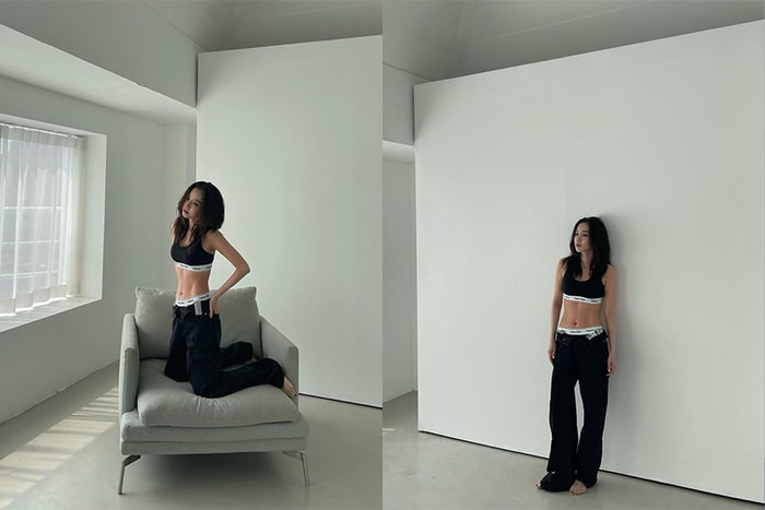 Calvin Klein 軍團 +1:37 歲的她罕有以內衣性感出鏡,外貌、身材不輸 Jennie 及鄭浩妍!