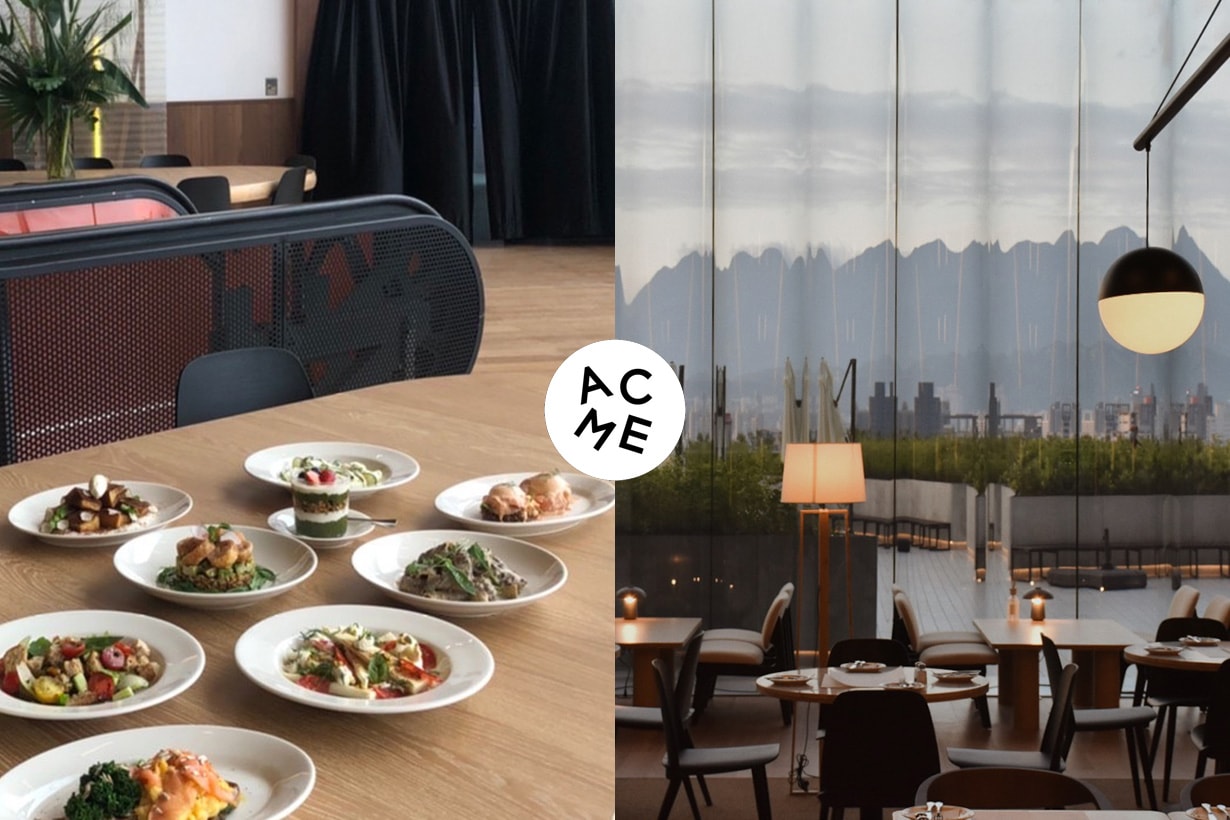 ACME Cafe Bar Restaurant TPAC shinlin taipei menu open view time