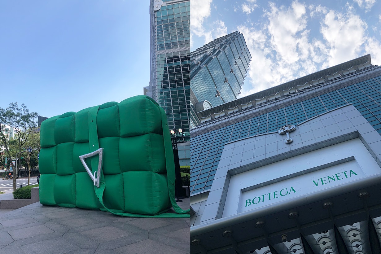 Bottega Veneta Padded Cassette Installation art taiwan