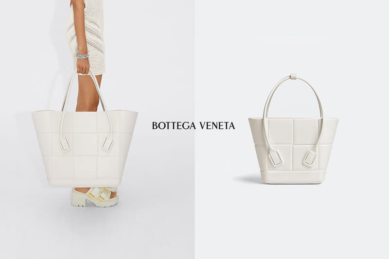 bottega veneta ss22 rubber arco bags handbags