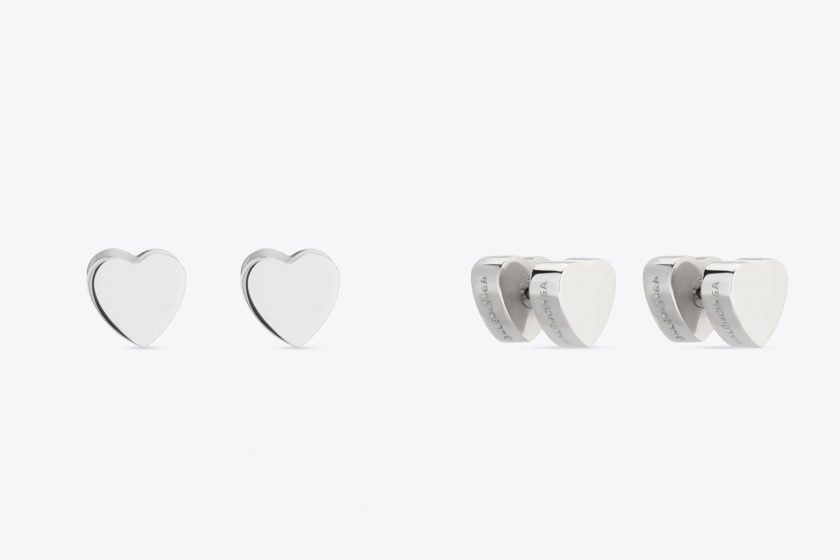 balenciaga 2022 ss acc earrings rings simple