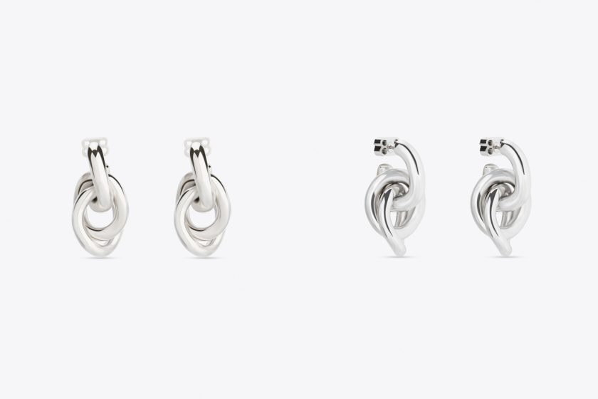 balenciaga 2022 ss acc earrings rings simple