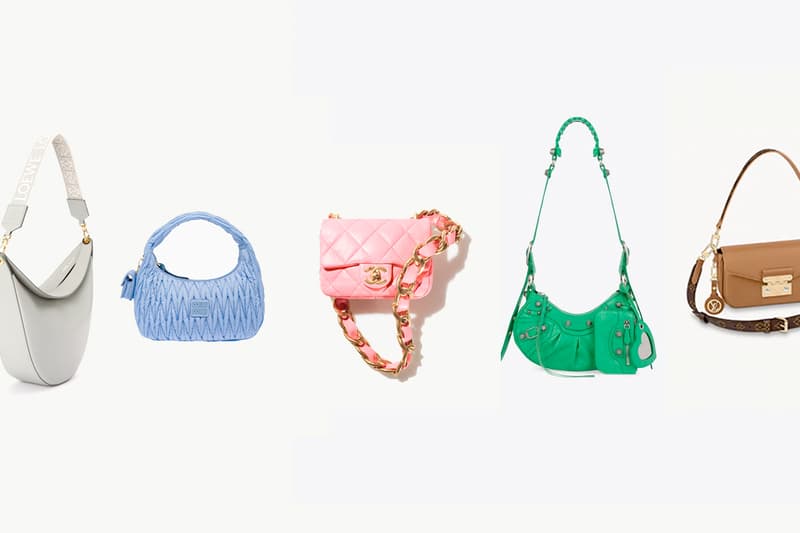 louis vuitton chanel loewe balenciaga handbag arm hobo mini