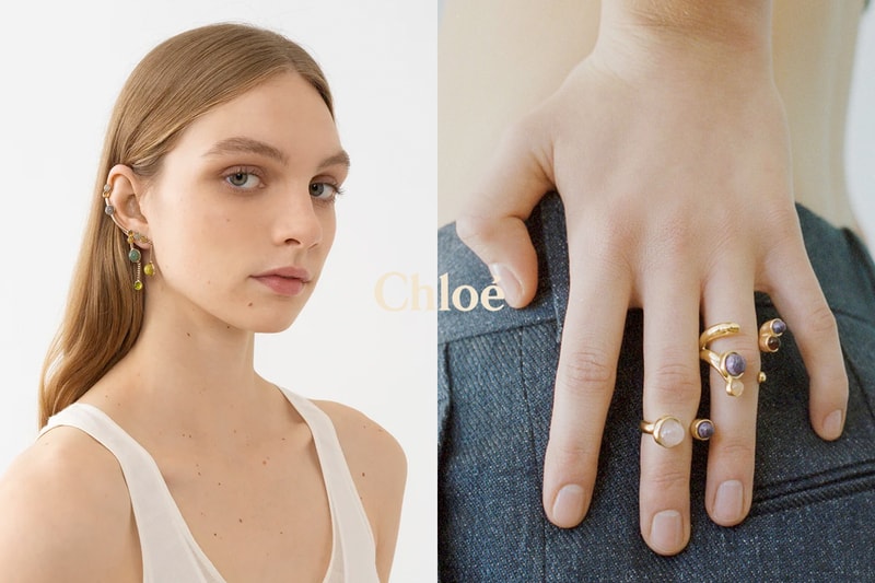 Chloé Zodiac Jewellery Collection birthstone earrings rings