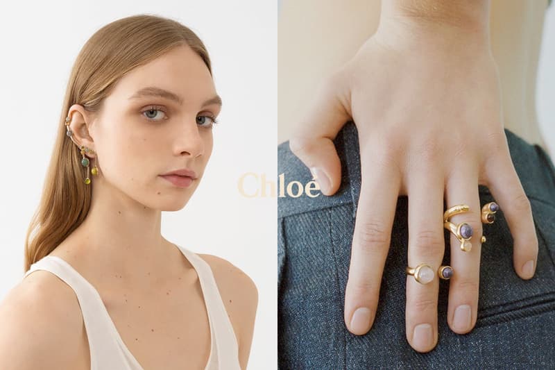 Chloé Zodiac Jewellery Collection birthstone earrings rings