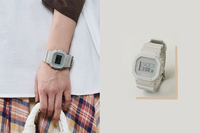 極簡米白美:Converse Tokyo 與 G-Shock 全新聯乘手錶以質感誘發心動!
