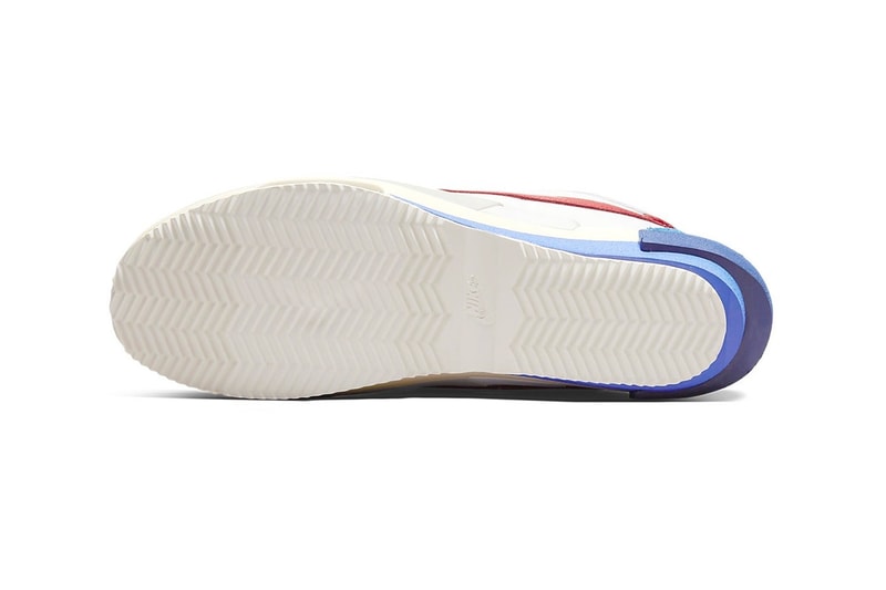 sacai nike cortez detailed look release info 2022 sneakers
