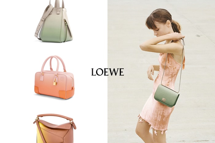 手袋上的夕陽餘暉：Loewe Paula’s Ibiza 限量款， 漸層配色令人醉心！