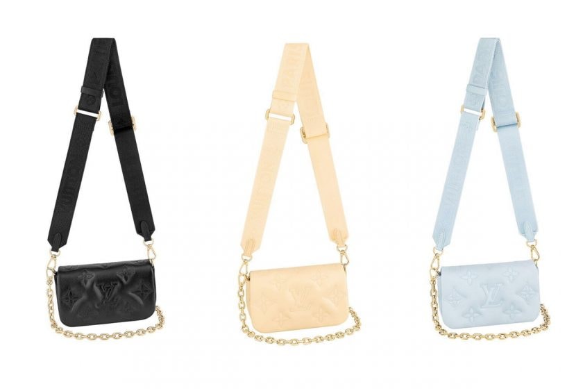 louis vuitton bubblegram over the moon alma papllion wallet strap 2022 summer new handbag