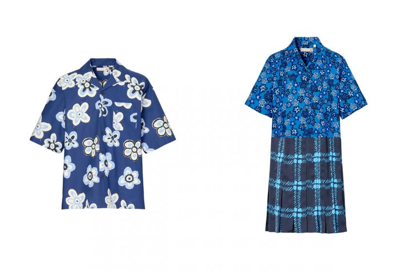 uniqlo marni collabration 2022 ss items pattern