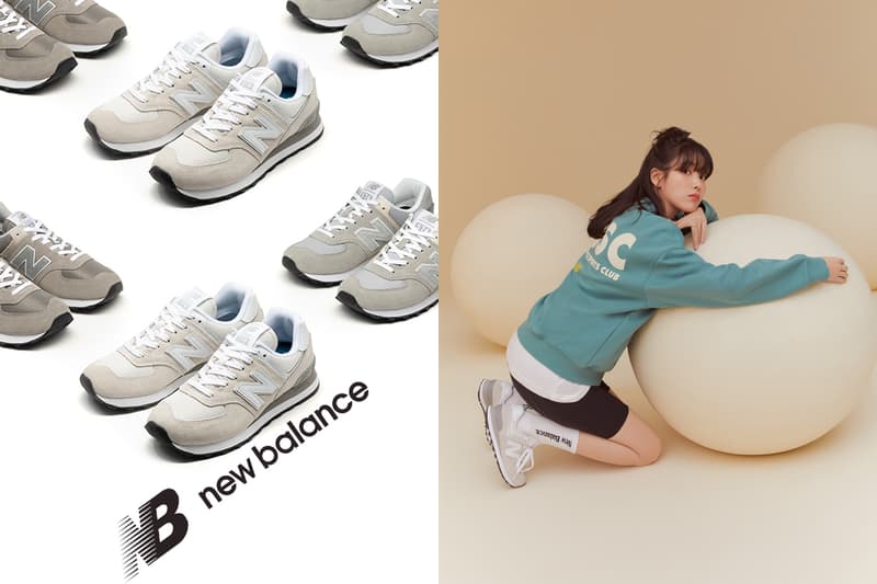 new balance OG grey sneakers 574 2022 summer new