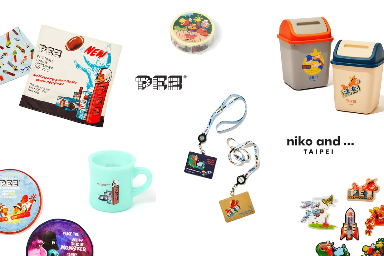 niko and... pez collab candy living limited home lifestyle