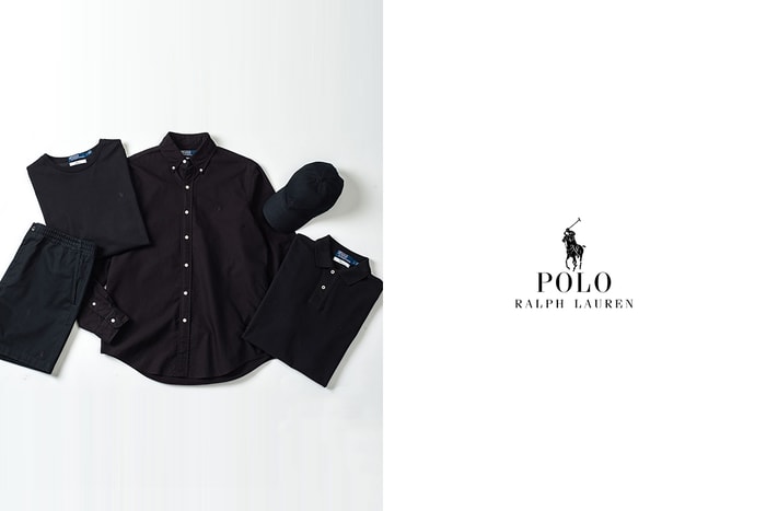 連 Logo 都變黑：Polo Ralph Lauren「Black Collection」系列！