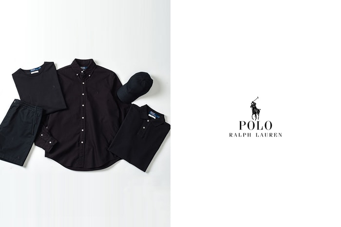 連 Logo 都變黑:Polo Ralph Lauren「Black Collection」系列!