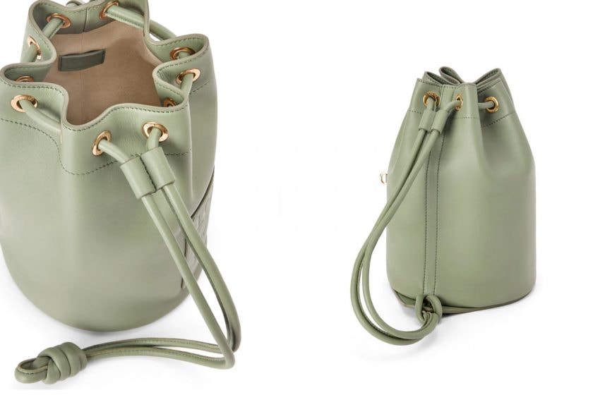 loewe paula's ibiza sailor bag coral geen dessert color 2022