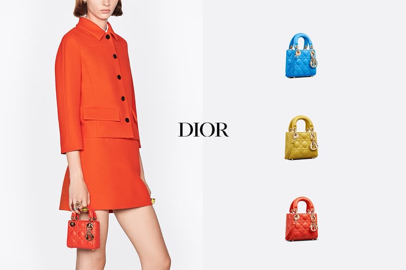 dior ss22 micro lady dior bag mini handbags