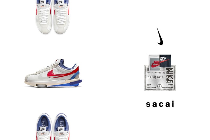 本季最搶手:Sacai x Nike Zoom Cortez 解構版阿甘鞋,發售日期公開!