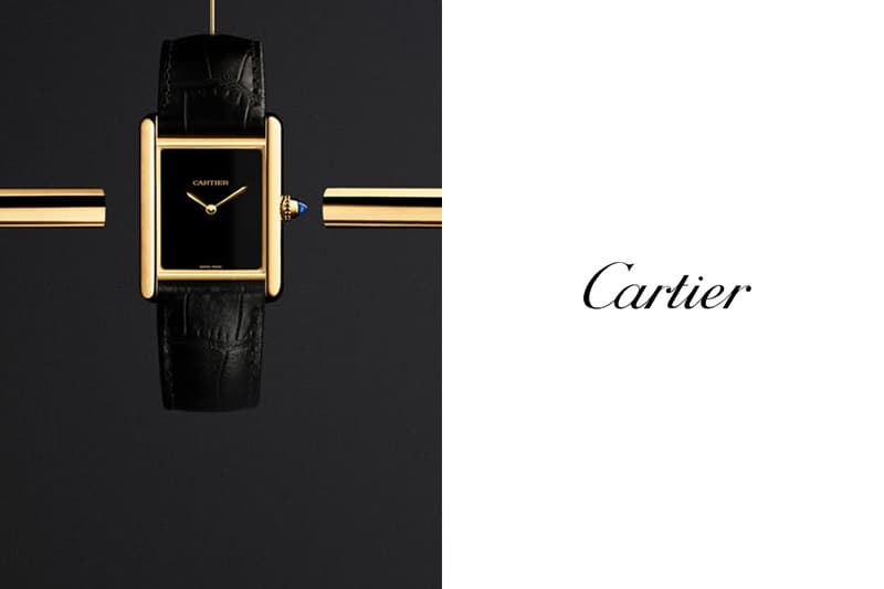 cartier 2022 cartier tank black dials watches