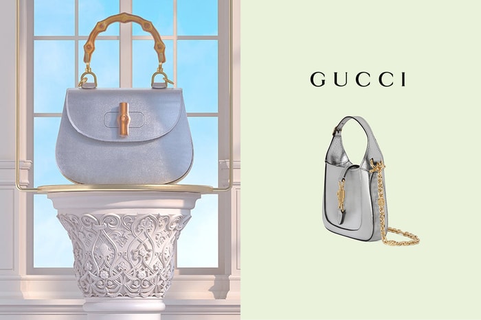 Gucci 換上華麗金銀線：Bamboo 1947、Jackie 1961 挑哪個迷你款？