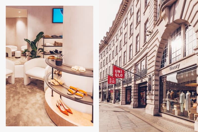 uniqlo theory regent street store new 2022