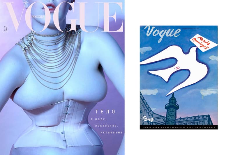 vogue russia conde nast Ukraine war shutter down