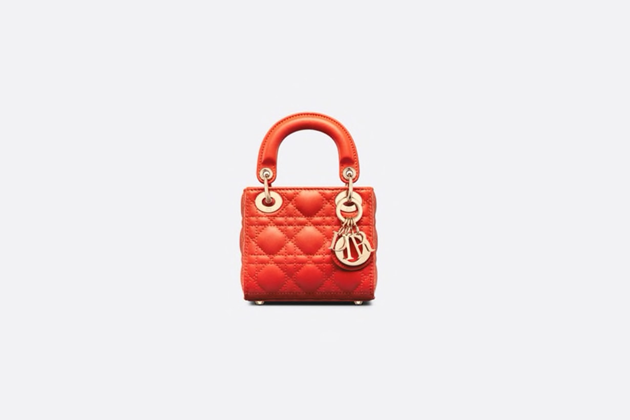 dior ss22 micro lady dior bag mini handbags