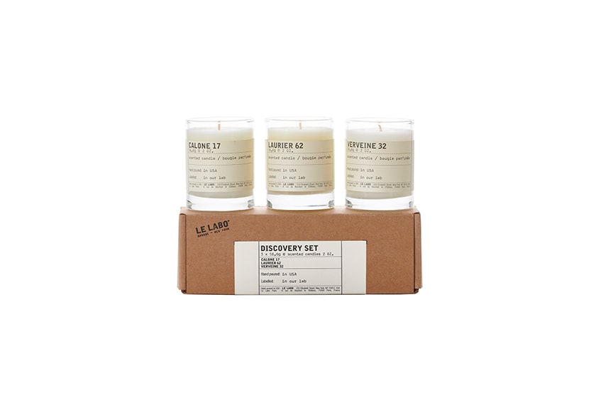 Le Labo Top 3 soap discovery set candle discovery set