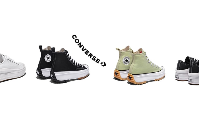 球鞋女生注意:Converse 雲朵厚底鞋再次回歸,還帶來了夏日抹茶色!