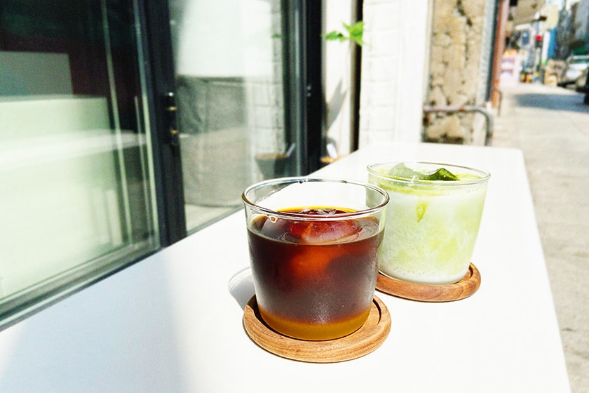 Whatever Coffee Exhibition cafe Lemon Cold Brew