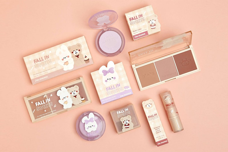 IM MEME x Malling Booth Fall in sweets Makeup Collection
