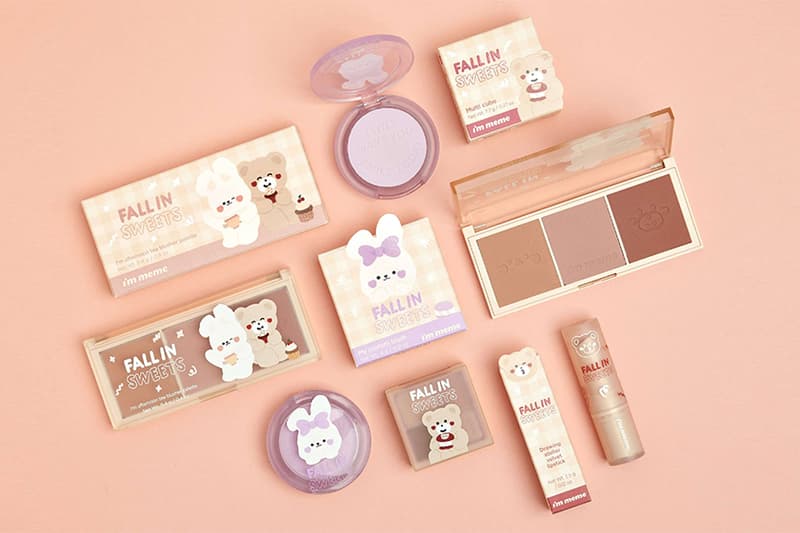 IM MEME x Malling Booth Fall in sweets Makeup Collection