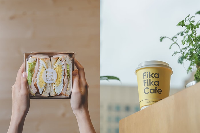 伴著 101 城市風景的 Fika Fika Cafe:三明治、黑糖拿鐵、自家烘焙咖啡都想嚐嚐!