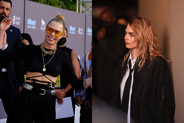 幫明星拍照、提裙襬:神出鬼沒的 Cara Delevingne 成為頒獎典禮可愛亮點!