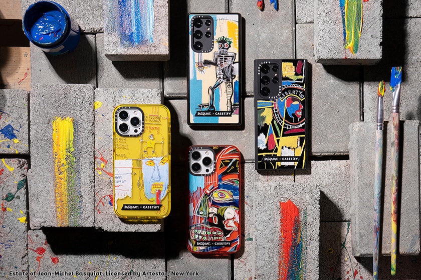 CASETiFY x Jean-Michel Basquiat Evil Thoughts Warrior iPhone Case AirPods Case