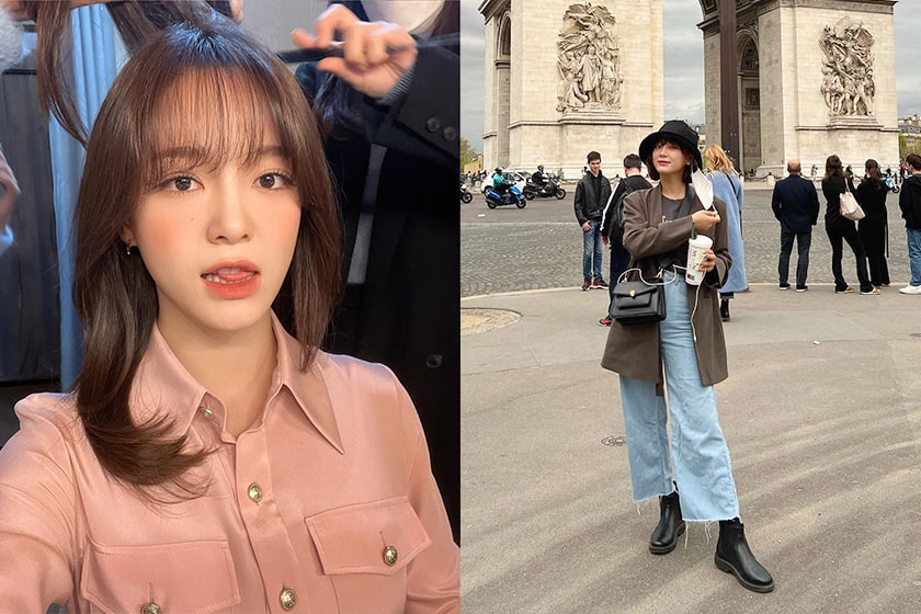 Kim Se Jeong Outfit Style Handbags Jimmy Choo Bulgari Paris Travel